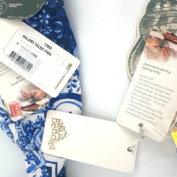 Agua Bendita Malory Tales Bikini Top and Alicia Bikini Bottom Size M - Picture 3 of 12